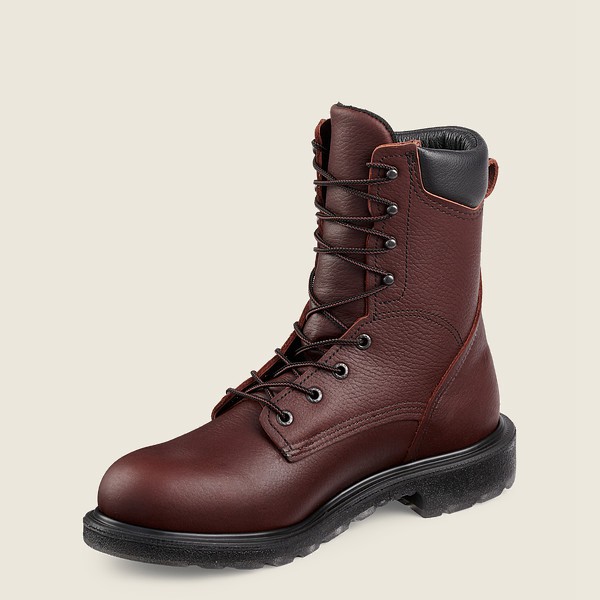 Botas de Seguridad Red Wing Hombre Vino - Supersole® 2.0 - 8-Inch Toe - 501-PYZQGA